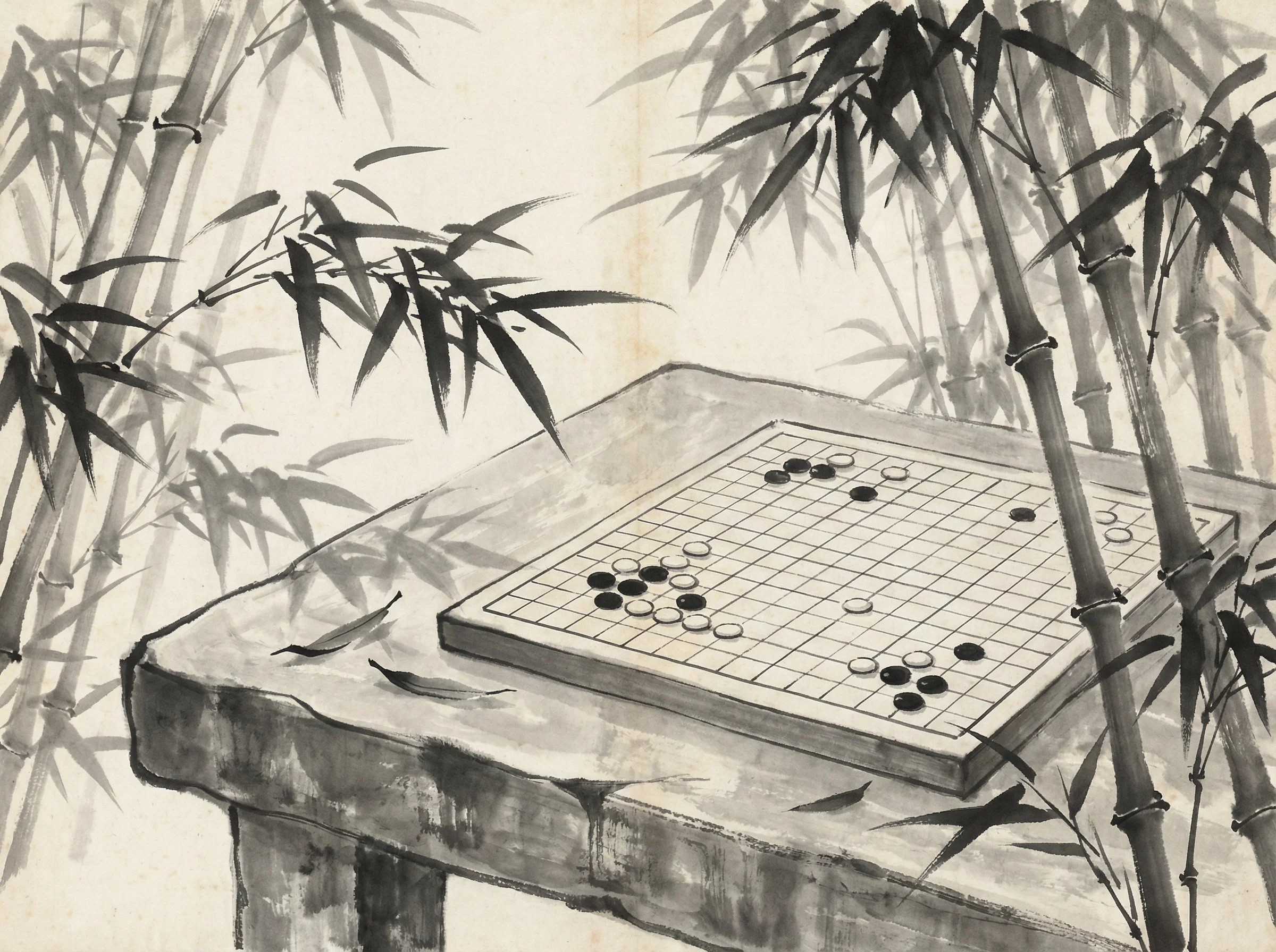 竹林棋盘上的 炸金花guanwang 经典布局